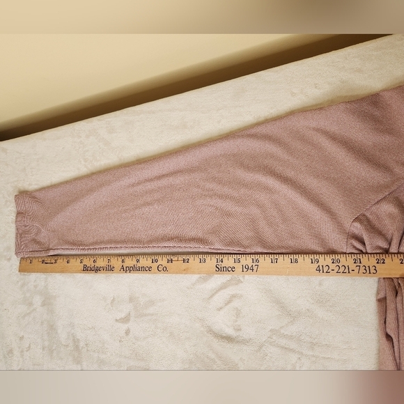 Athleta Uptempo Ribbed Henley Top Palermo Pink Size 3X - Picture 13 of 14